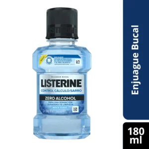 LISTERINE CONTROL CALCULO/SARRO MENTA SUAVE 180ML