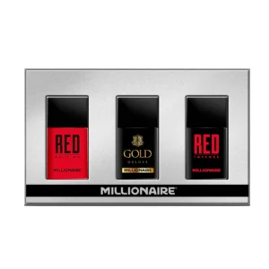 MILLIONAIRE X 3 UNIDADES RED+GOLD+ RED INT 30ML