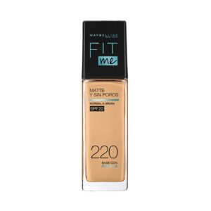 MAYBELLINE BASE LIQUIDA FIT ME MATE 220 NATURALBEIGE X 30ML