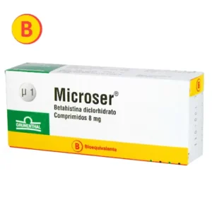 MICROSER 8MG 30 COMP. (BETAHISTINA)