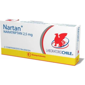 NARTAN 2MG 2 COMP. (NARATRIPTAN)
