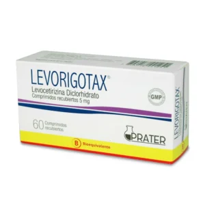 LEVORIGOTAX 5 MG 60 COM. (LEVOCETIRIZINA)