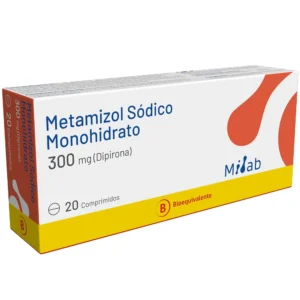 METAMIZOL SODICO MONOHIDRATO 300 MG 20 COM. (DIPIRONA)