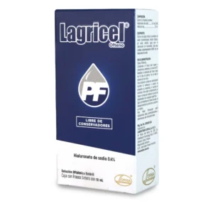 LAGRICEL PF 0,4% SOL.OFTALMICA 10ML (HIALURONATO DE SODIO)