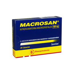 MACROSAN 100MG 30 CAP. (NITROFURANTOINA)