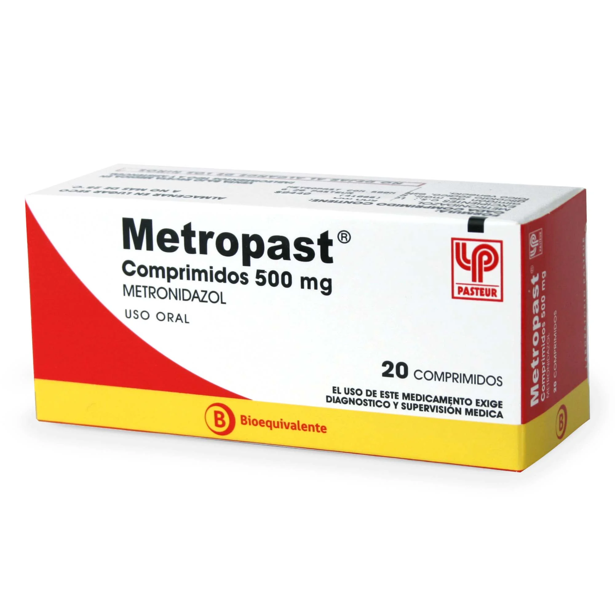 METROPAST 500MG 20 COMP. (METRONIDAZOL)
