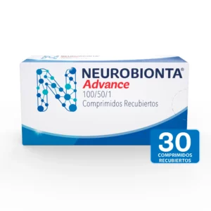 NEUROBIONTA ADVANCE 30 COM. REC (100/50/1 TIAMINA B1/PIRIDOXINA B6/CIANOCOBALAMINA B12)