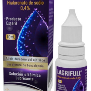 LAGRIFULL SOL OFT 0.4% X 10 ML (HIALURONATO DE SODIO)