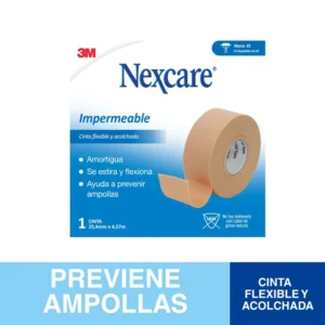 NEXCARE IMPERMEABLE, CINTA ACOLCHADA 25.4MMX4.57M
