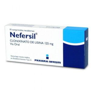 NEFERSIL 125MG 10 COMP. (CLONIXINATO DE LISINA)