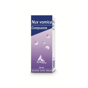 KNOP NUX VOMICA COMPUESTA GOTAS ORALES 30ML