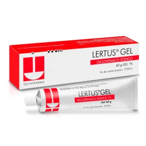 LERTUS GEL 1% 60GR (DICLOFENACO)
