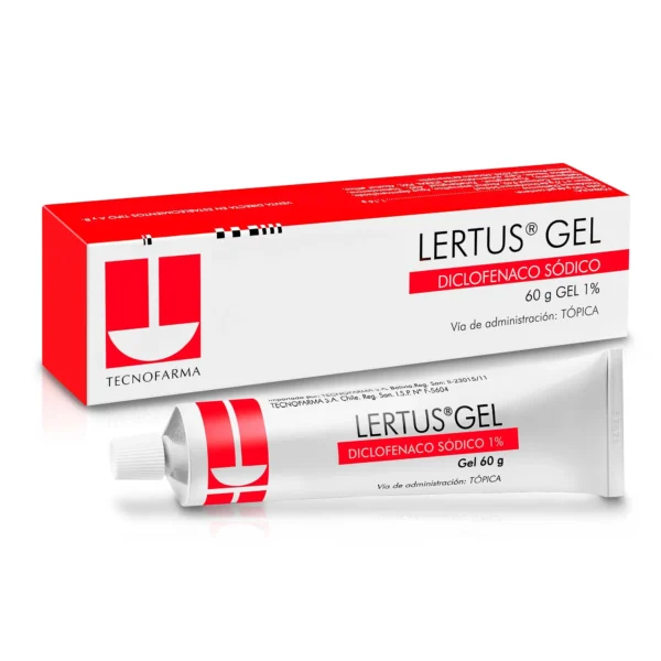 LERTUS GEL 1% 60GR (DICLOFENACO)