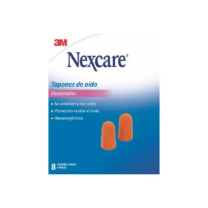 NEXCARE TAPONES DE OIDO DESECHABLE X 4 PARES