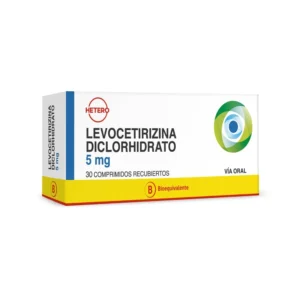 LEVOCETIRIZINA 5MG 30 COMP.