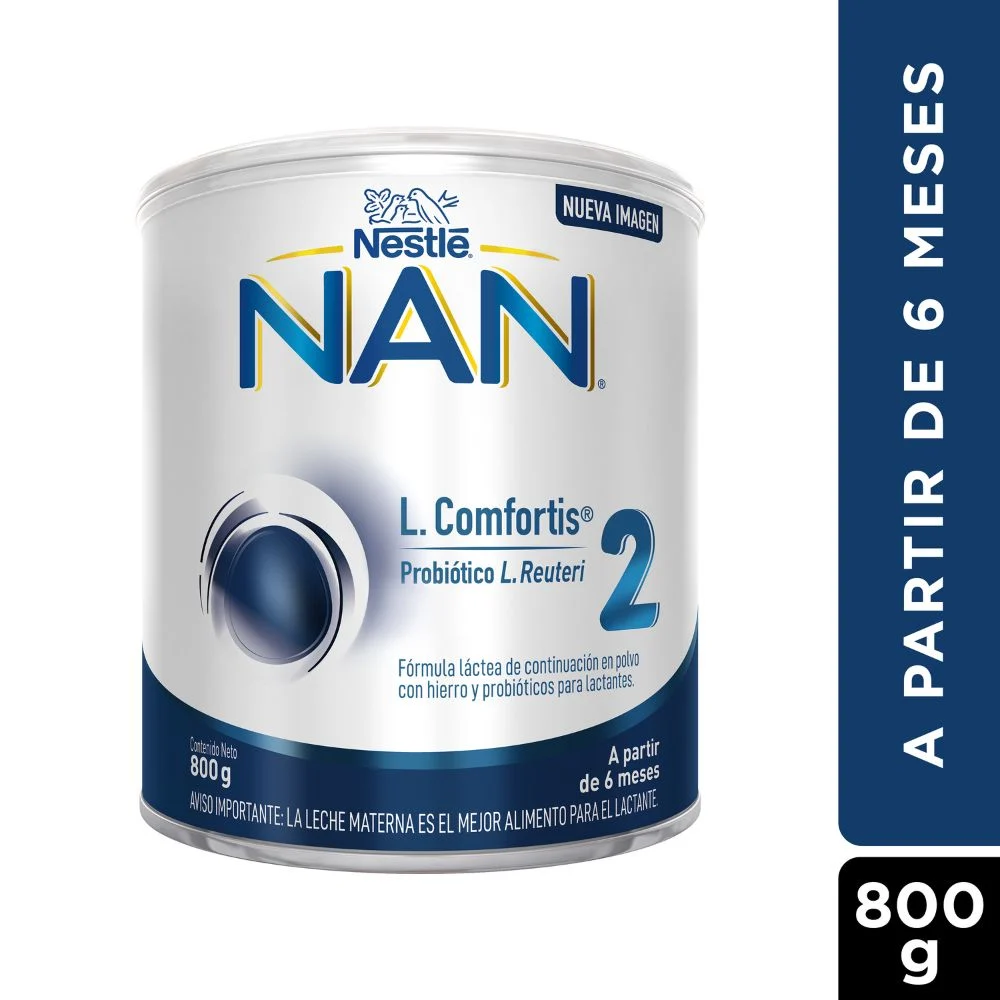 NAN 2 L COMFORTIS POLVO TARRO 800GR