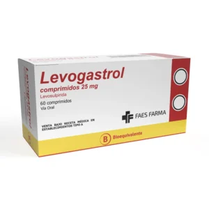 LEVOGASTROL 25MG 60 COMP. (LEVOSULPIRIDA)