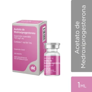MEDROXIPROGESTERONA 150 MG/1 ML 1 AMPOLLA (DKT)