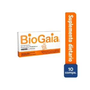 BIOGAIA X 10 COMPR MASTICABLES