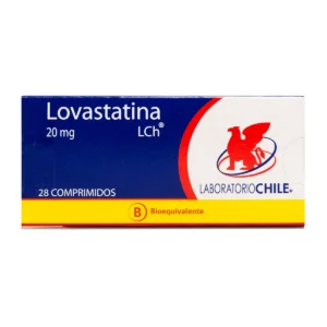 LOVASTATINA 20MG x 28 COMPR
