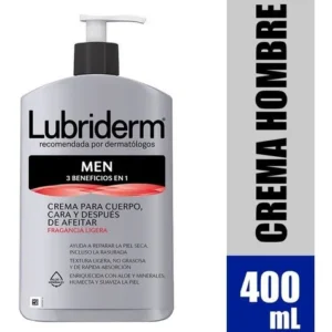 LUBRIDERM MEN CREMA 400ML