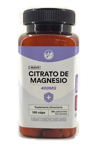 N.FARM CITRATO DE MAGNESIO 400MG 120 CAP.