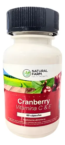 N.FARM CRANBERRY VITAMINA C&E 60 CAP.