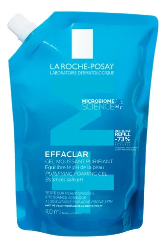 LA ROCHE-POSAY EFFACLAR GEL PURIFICANTE REFILL 400ML