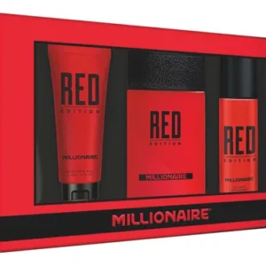 MILLIONAIRE RED 95 ML + SPRAY 160 ML+ AFTER SHAVE
