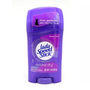 LADY SPEED STICK BARRA INVISIBLE DRY SHOWER FRESH X 39.6 G