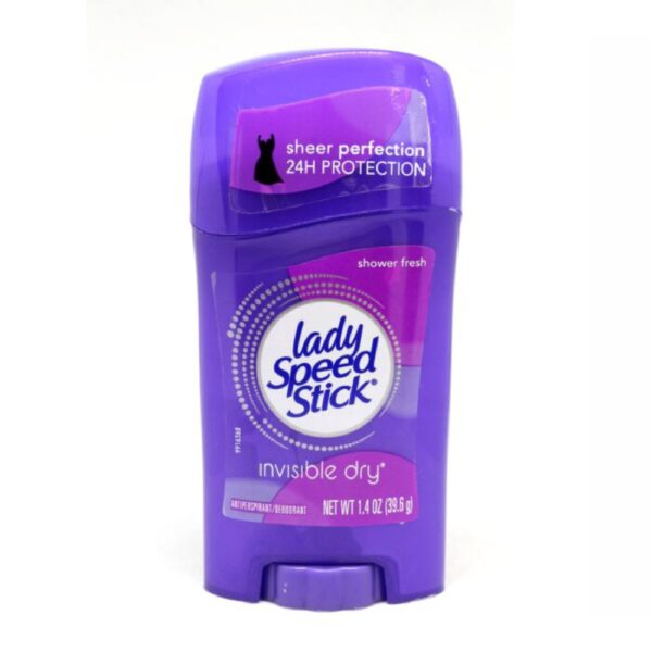 LADY SPEED STICK BARRA INVISIBLE DRY SHOWER FRESH X 39.6 G