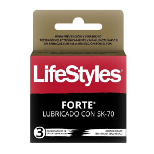 LIFESTYLES FORTE PRESERVATIVO 3 UND.