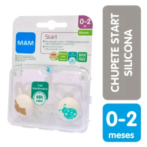 MAM CHUPETE X 2 START 0+ SILIC