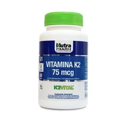 N.PHARM VITAMINA K2 75MCG 60 CAP.