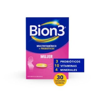 BION 3 MUJER MULTIVITAMINICO 30 COM.