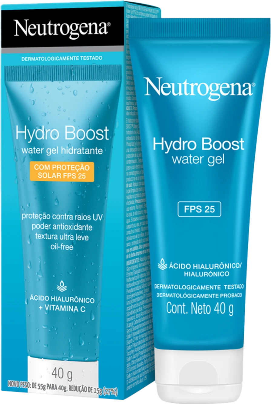 NEUTROGENA HYDRO BOOST GEL HIDRATANTE FPS 25 X 40 G