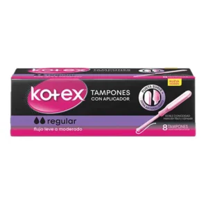 KOTEX TAMPONES REGULAR X 8 U