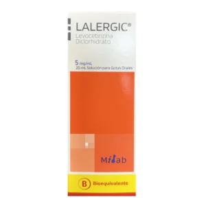 LALERGIC GOTAS ORALES 5MG/ML 20ML (LEVOCETIRIZINA)