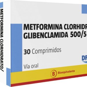METFORMINA/GLIBENCLAMIDA 500/5 X30COMP.
