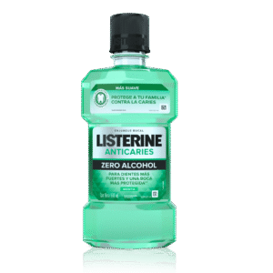 LISTERINE ANTICARIES ZERO ALCOHOL MENTA 180ML
