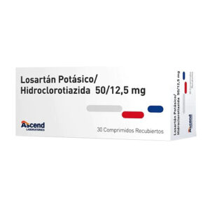 LOSARTAN+HIDROCLOROTIAZIDA 50/12,5MG 30 COMP.