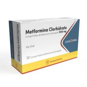 METFORMINA 1000 MG X 30 COMP. LP