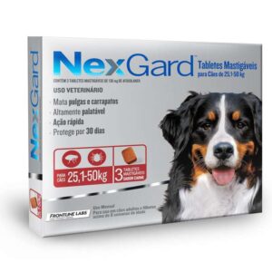 NEXGARD 25.1 - 50 KG X 3 COM.