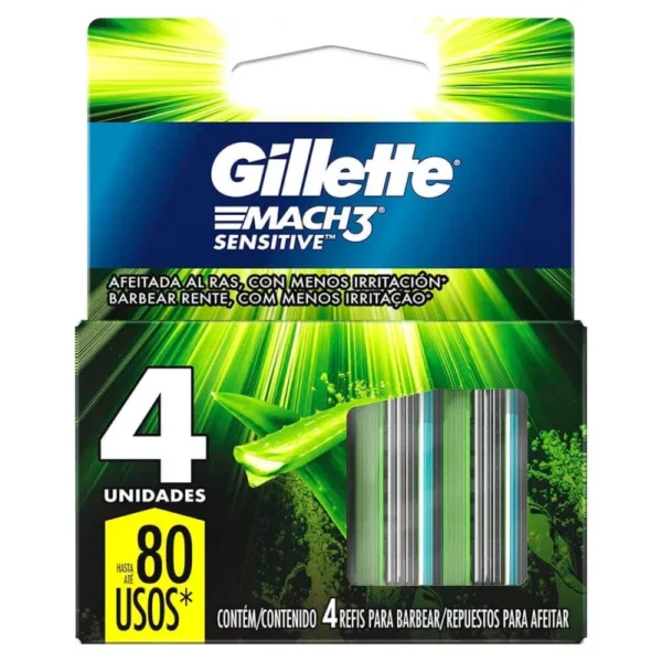 MACH3 SISTEMA REPUESTO SENSITIVE VARON X 4