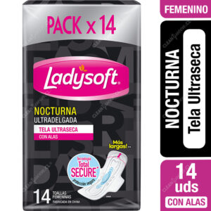 LADYSOFT NOCTURNA X 14 UNID (ULTRASECA)