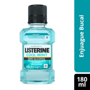 LISTERINE COOL MINT ZERO ALCOHOL ENJUAGUE X 180 ML
