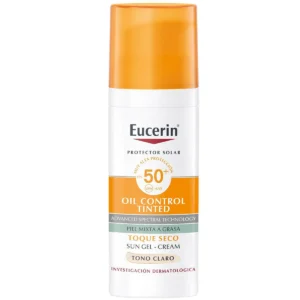 EUCERIN SUN FPS 50+ FACE CC TINTED TOQUE SECO X 50 ML