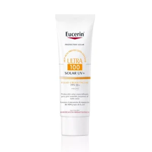 EUCERIN ULTRA 100 SOLAR UV+ FLUID CREAM FACIAL FPS50+  80ML