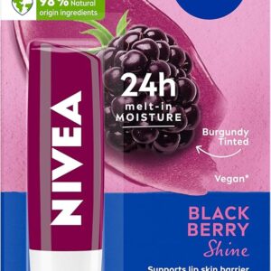 NIVEA LIP CARE BLACKBERRY X 4.8 GR