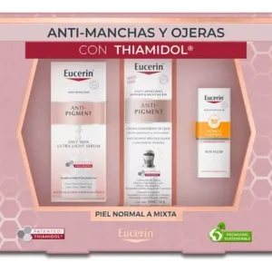 EUCERIN ESTUCHE ANTIMANCHAS Y OJERAS CON THIAMIDOL X 3 PROD
